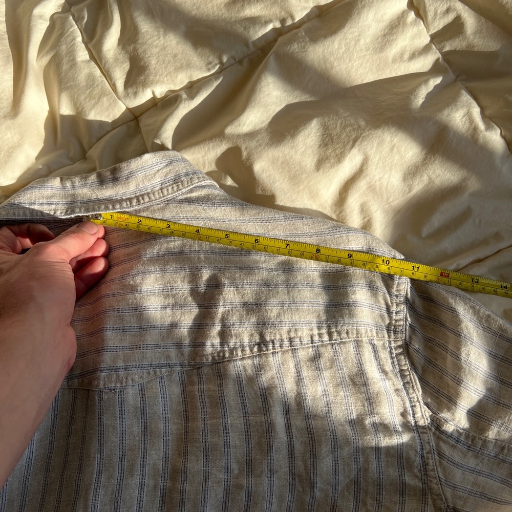 Banana Republic- LINEN WESTERN SHIRT - Picture 5 of 7